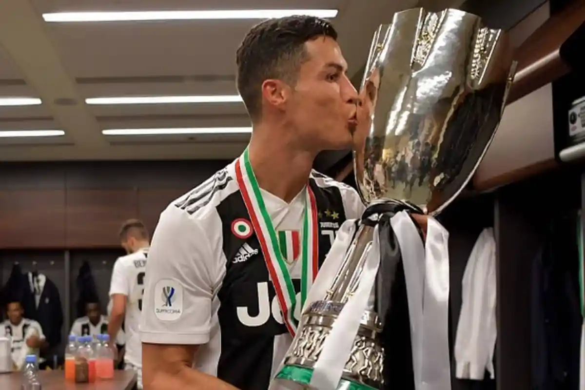 Trofi Perdana Cristiano Ronaldo Bersama Juventus, Bawa Si Nyonya Tua Juara dengan Gol Tunggalnya