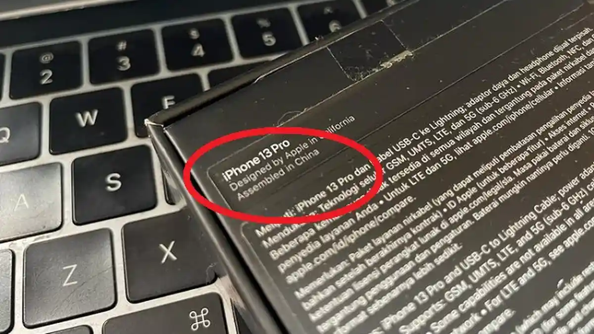 Viral iPhone 'Made in China' Bikin Netizen Was-was, Asli Atau Palsu?