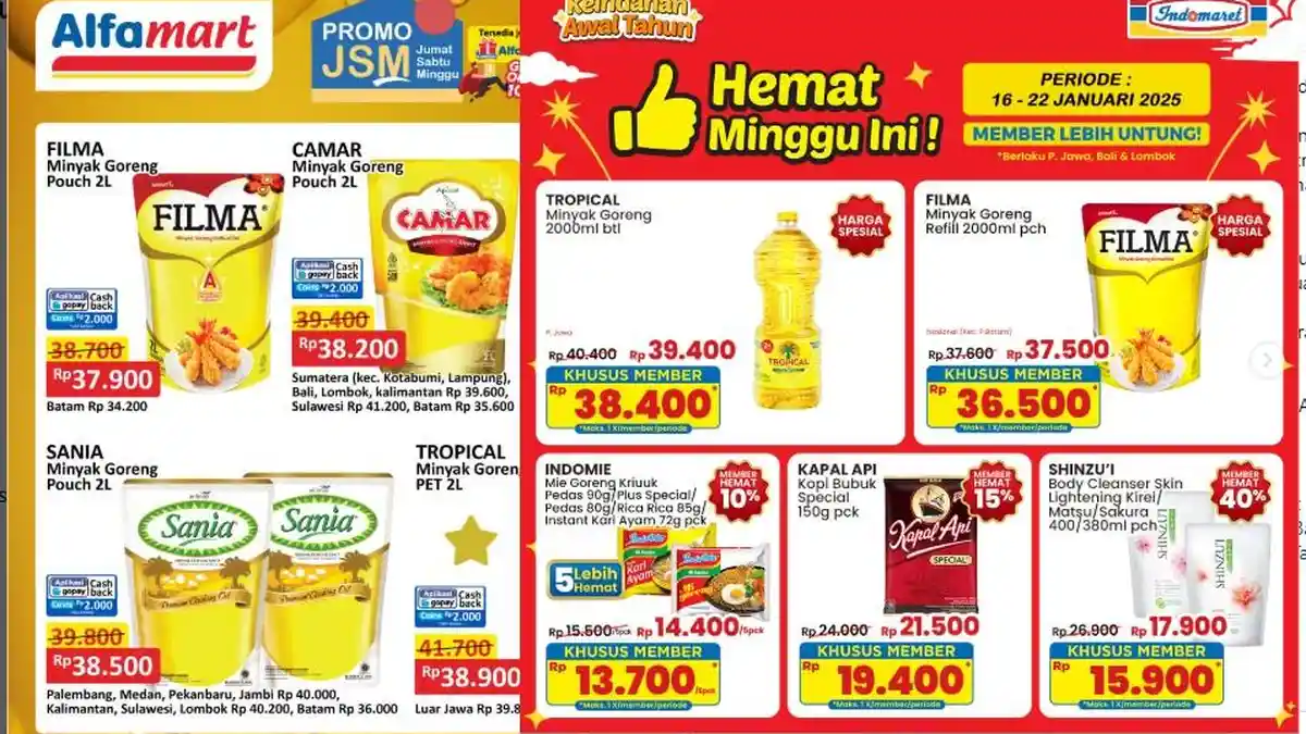 UPDATE Katalog Promo Indomaret dan Alfamart Hingga 31 Januari 2025, Kopi hingga Mi Sedaap Murah
