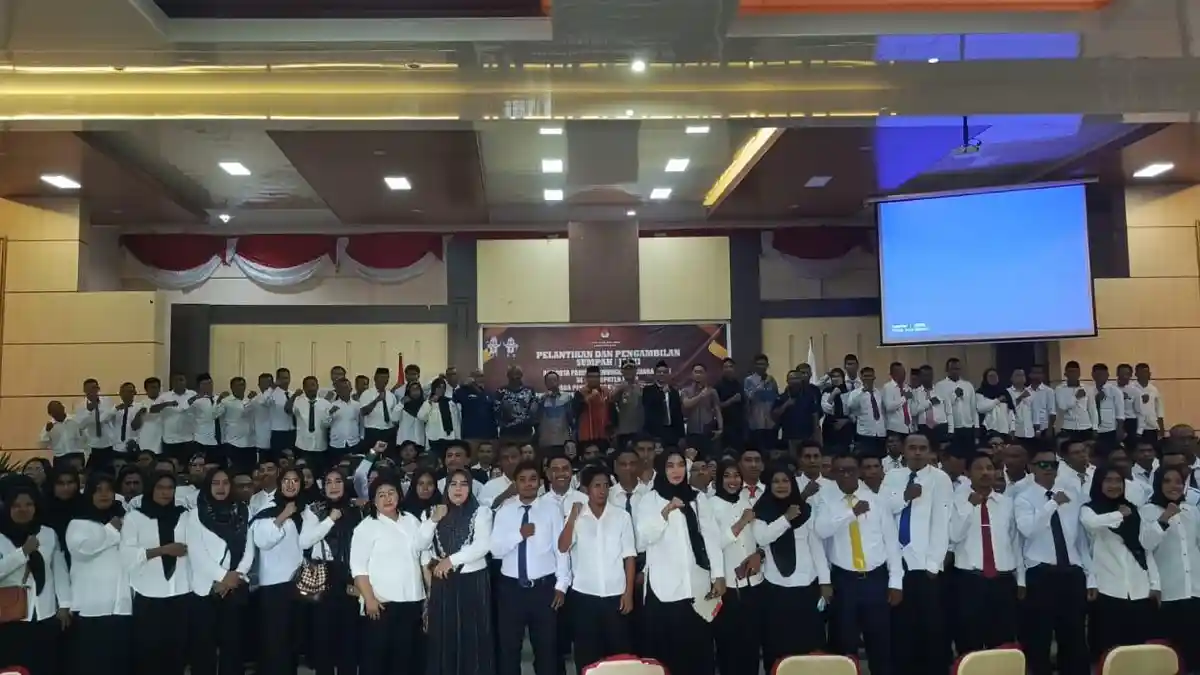 KPU Kabupaten Buru Lantik 246 Anggota PPS