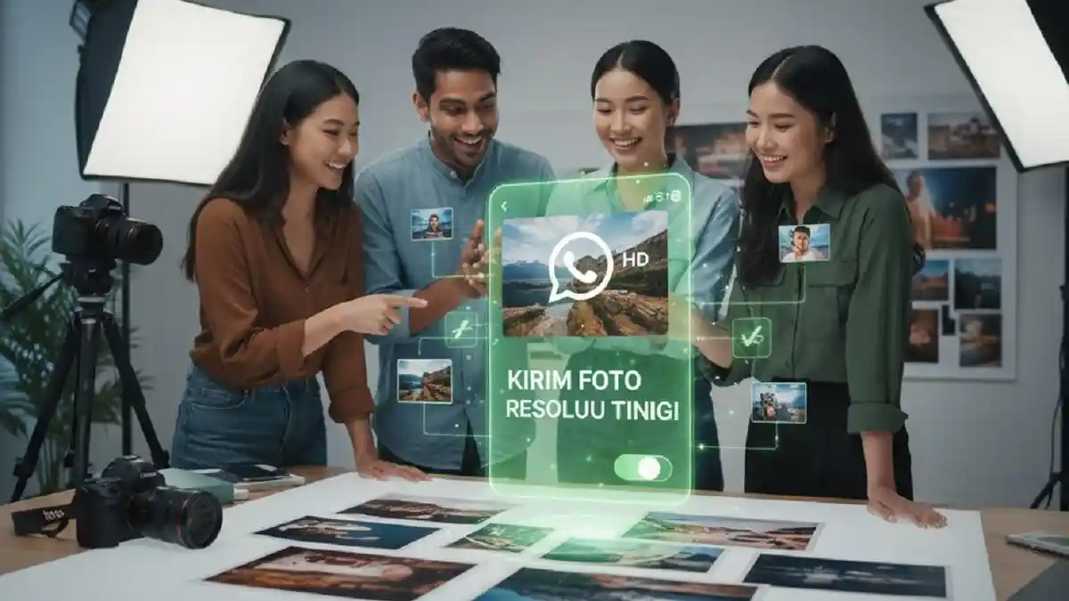 Biar Nggak Pecah! Cara Kirim Foto Resolusi Tinggi Lewat WhatsApp