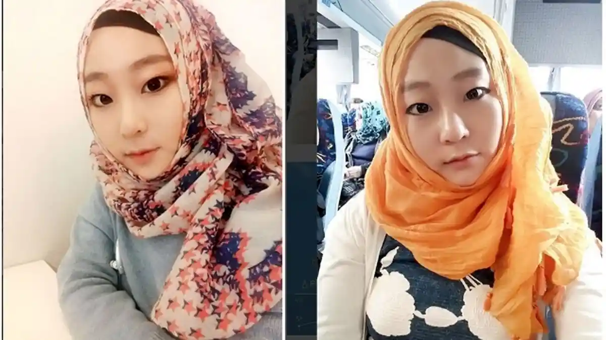 Cantik dan Berhijab, Gadis Korea Ini Juga Guru Bahasa Arab