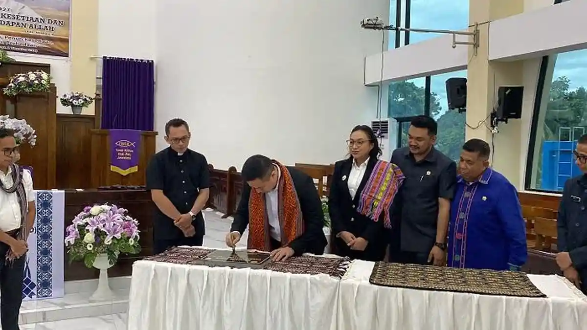 Wali Kota Kupang Harap Sumur Bor di GMIT Imanuel Oepura Dimanfaatkan Warga Sekitar