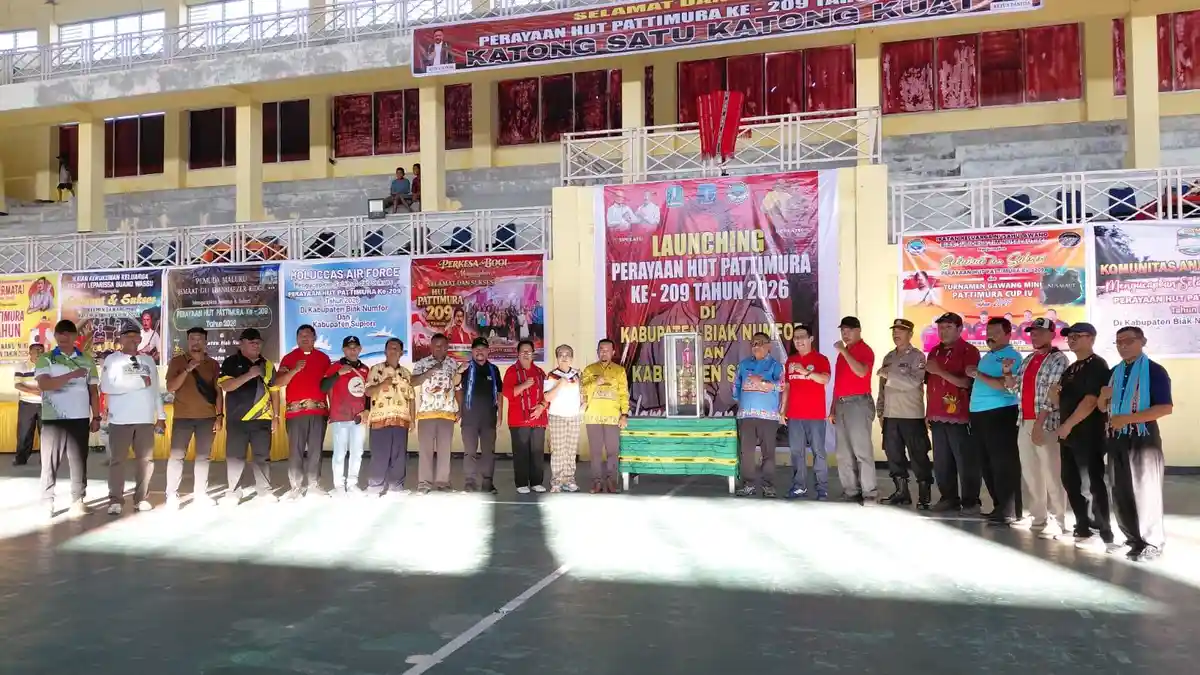 Wabup Jimmy Kapissa Buka Pattimura Cup IV dan Ajak Pemain Junjung Sportivitas