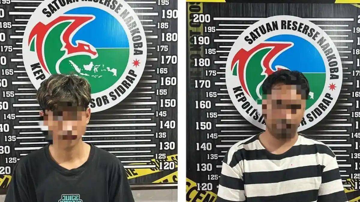Dua Pria Ditangkap di Sidrap, Polisi Sita Sabu dan Belasan Butir Ekstasi
