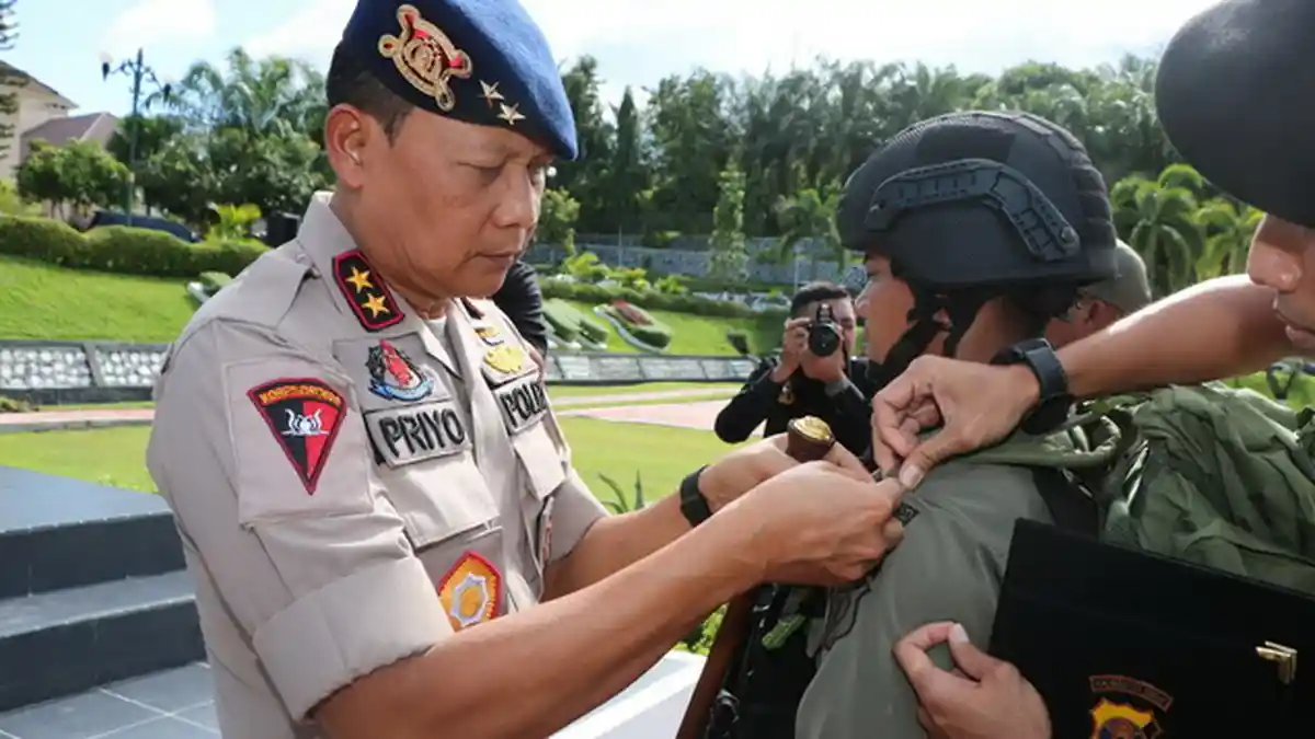 Jelang Pencoblosan, Brimob Beri Perhatian Khusus terhadap Tiga Daerah Ini