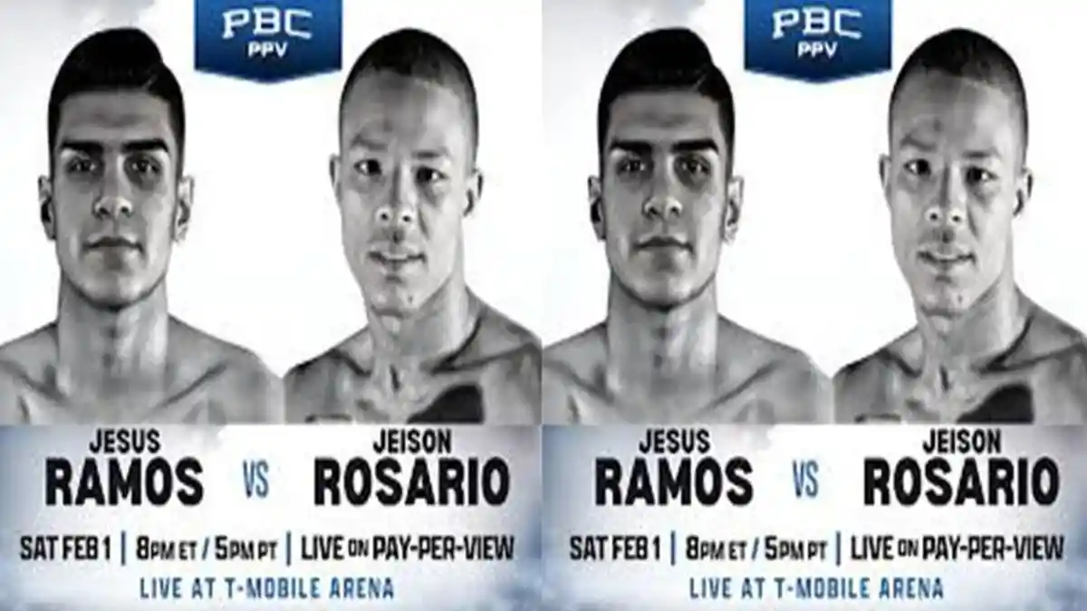 Jadwal Tinju Dunia Jesus Ramos vs Jeison Rosario Divisi Kelas Welter Super