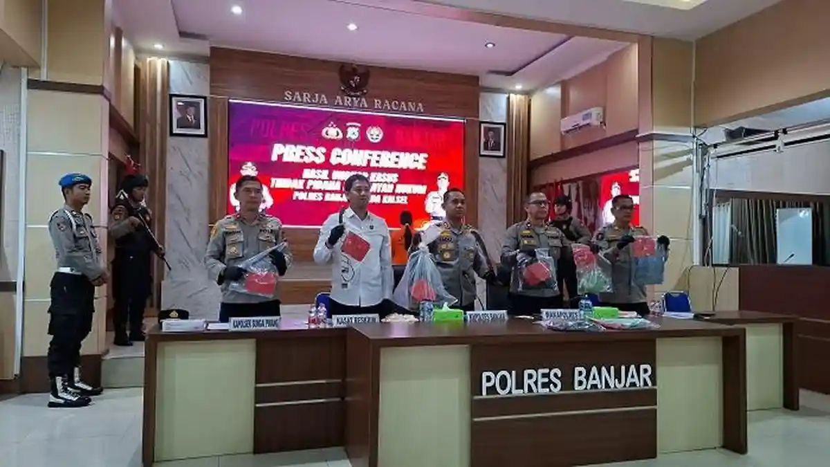 Baru Sebulan Menikah, Istri Bunuh Suami di Banjar Kalsel, Kepala Korban Terpisah 7 Meter