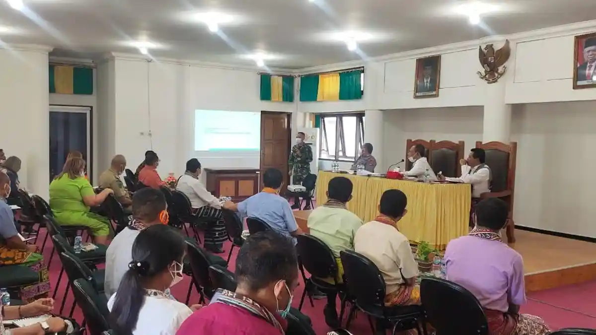 Satgas Kabupaten TTU, Gelar Rapat Terbatas Penanganan Covid-19
