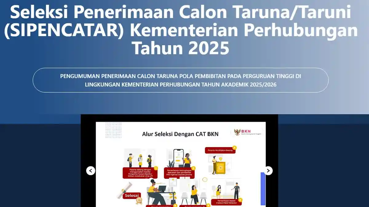 Cek Pengumuman Seleksi Adminstrasi Sekolah Kedinasan Kemenhub 2025, Link SIPENCATAR