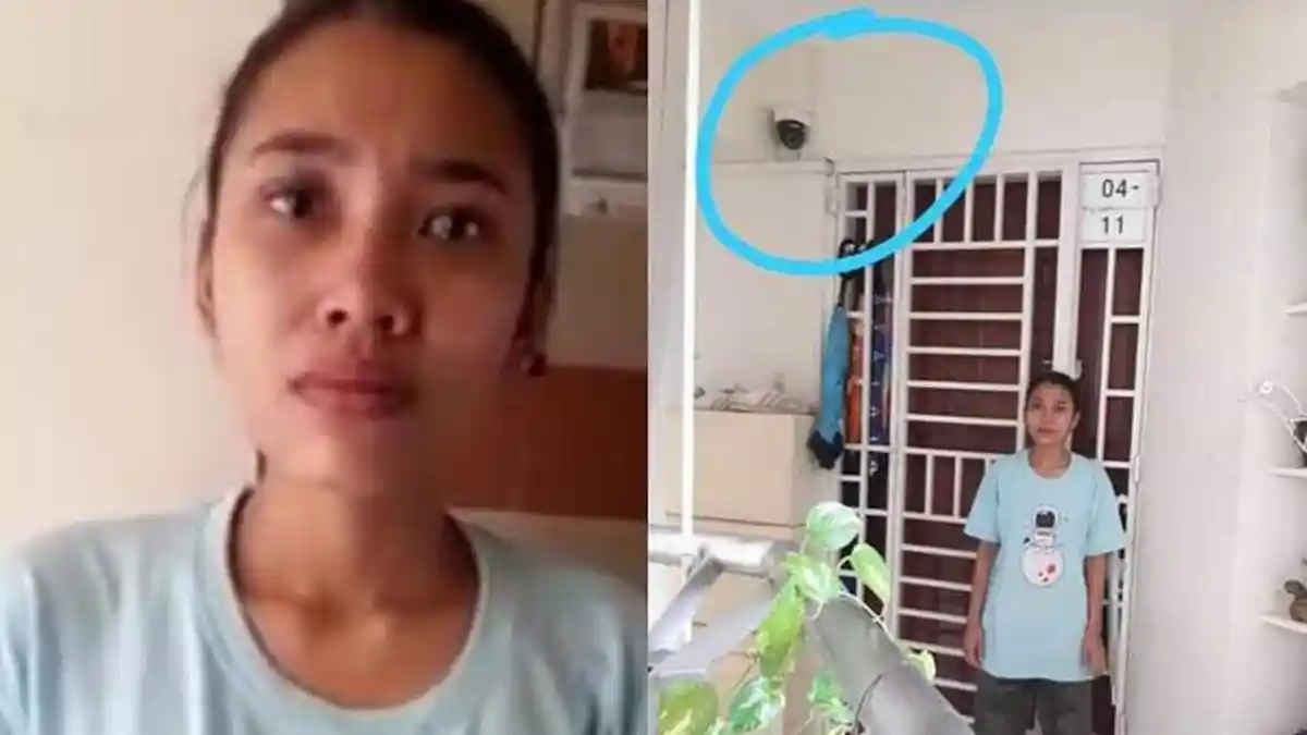 Viral Video - TKW Asal Indramayu Disiksa Majikan, Dikurung, Makan Sekali Sehari dan Diawasi CCTV