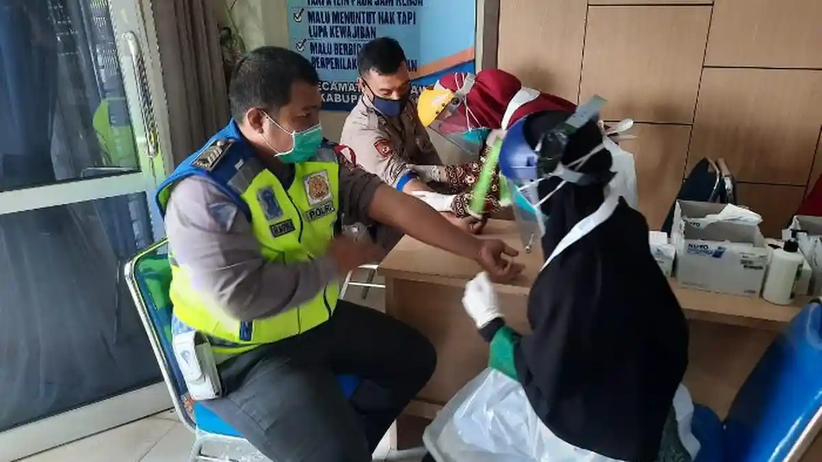 Masuk Zona Merah, 300 Warga di Merawang akan Diperiksa Rapid Test Massal