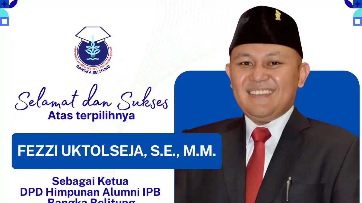 Fezzi Uktolseja Terpilih Pimpin Himpunan Alumni IPB Bangka Belitung ...