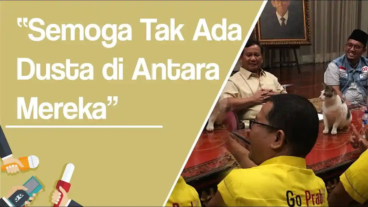 Prabowo Bertemu GoPrabu Ditemani Kucingnya, Suryo Prabowo: Semoga Tiada Dusta di Antara Mereka