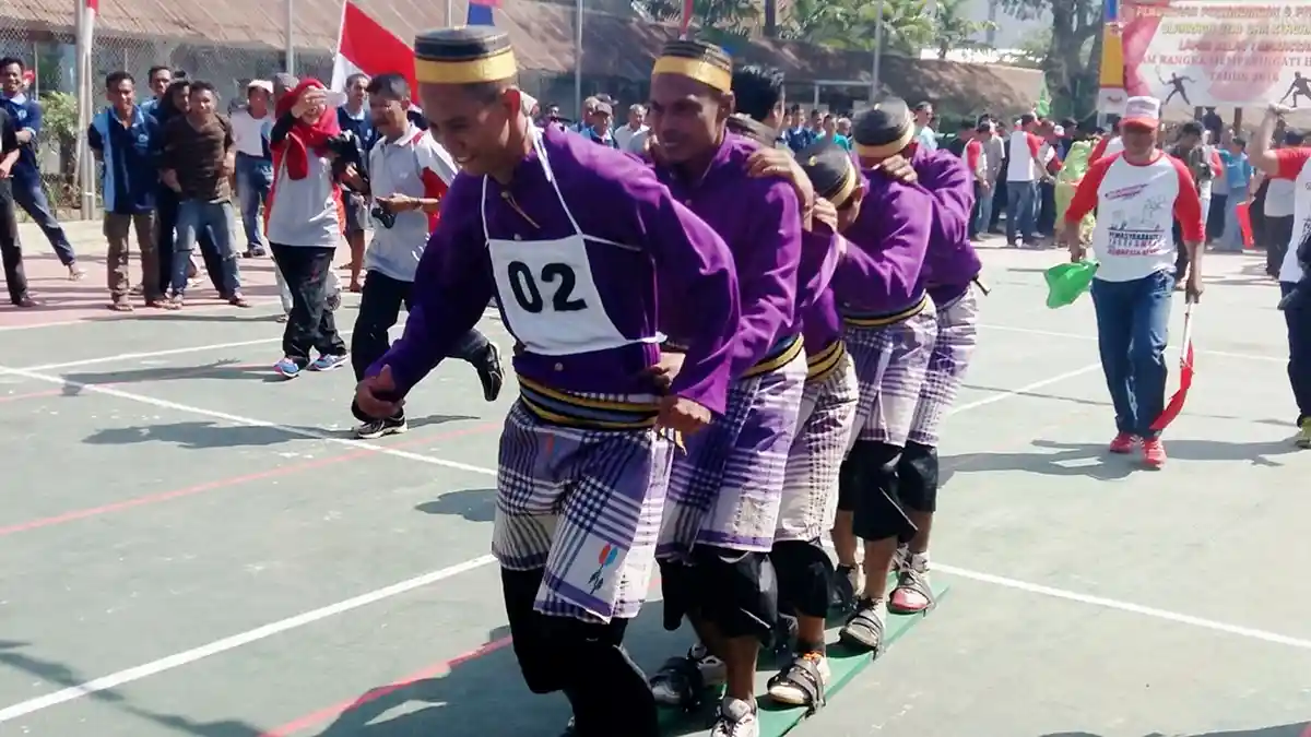 Aksi Para Napi Pecahkan Rekor di HUT RI