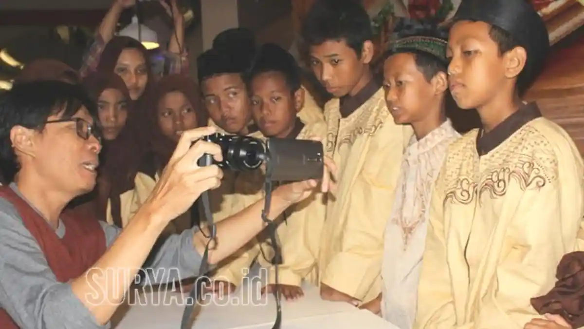 Pena Mengajar Ajak Anak-Anak Bercerita lewat Gambar Foto   