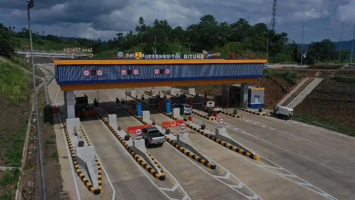 Seksi 2B Ruas Danowudu-Bitung Rampung, Jalan Tol Manado-Bitung Siap Beroperasi Penuh