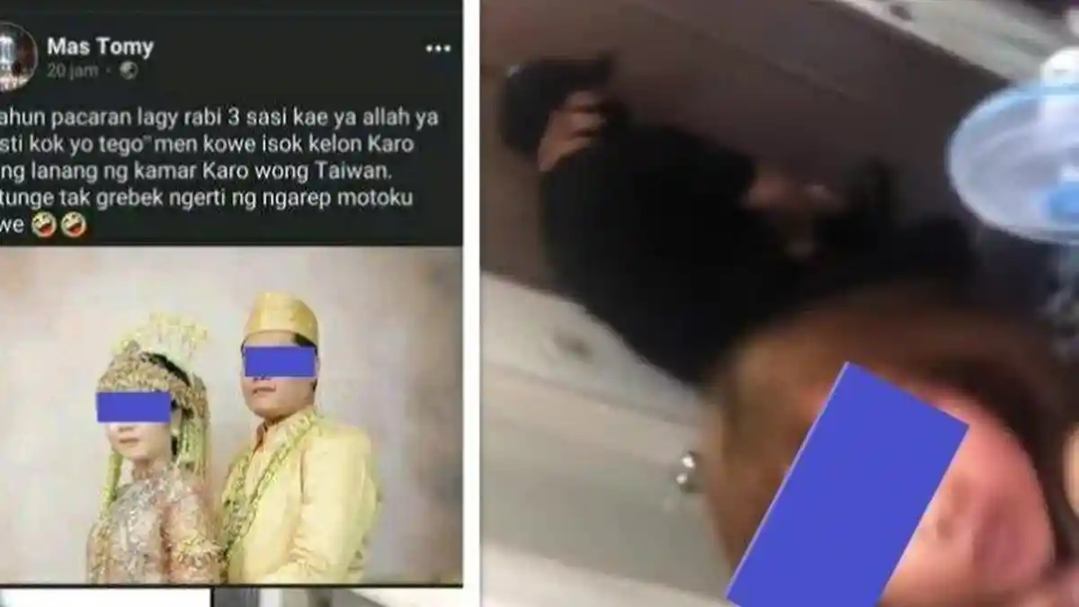 TAK PEGAT Murka Suami Tahu Istri Selingkuh dengan Bapak Kos, Modus Lagi Perbaiki AC, Videonya Viral