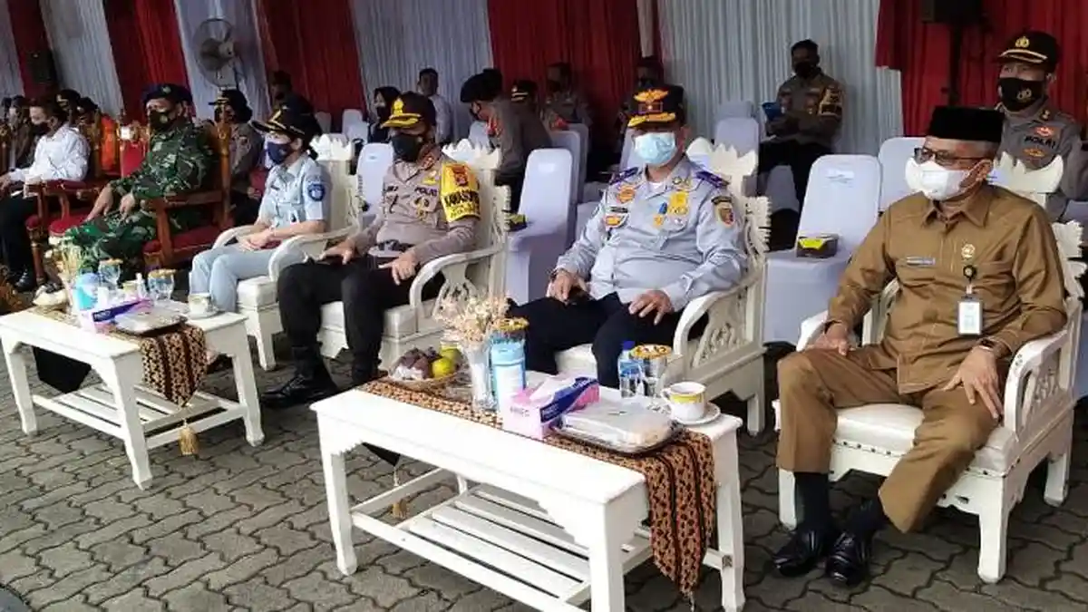Kacab JR Hadiri Apel Gelar Pasukan Operasi Lilin Krakatau 2020