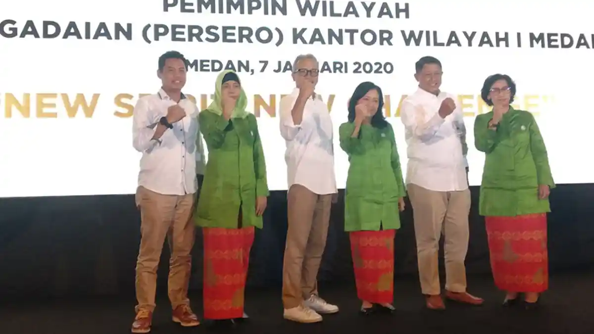 Pegadaian Kanwil Medan Targetkan Pertumbuhan 23 Persen Tahun 2020