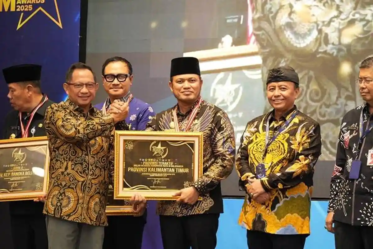 SPM Awards 2025, Gubernur Kaltim Rudy Mas'ud: Kita Sudah Punya Gratispol dan Jospol