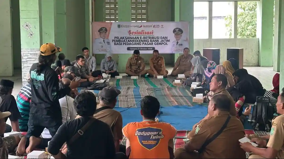 Cegah Kebocoran, Pasar Gempol Terapkan E-Retribusi