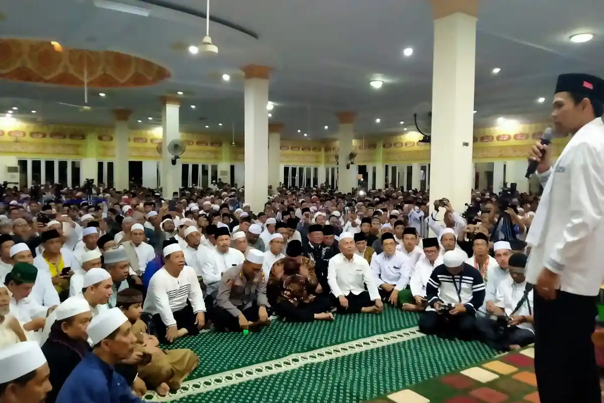 Ustadz Abdul Somad Ziarah ke Salimbatu Kalimantan Utara, UAS Sebut Keturunan Rasulullah Muhammad SAW