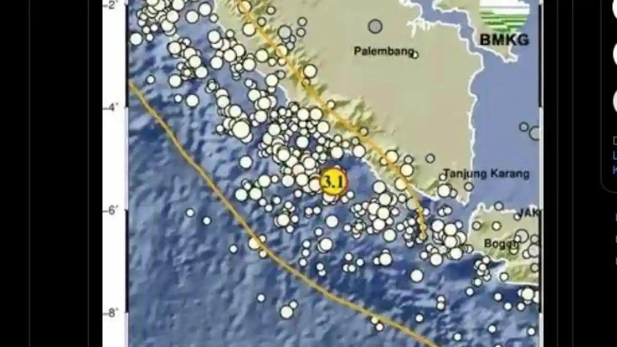 Info BMKG: Kaur Bengkulu Diguncang Gempa Bumi Magnitudo 3,1