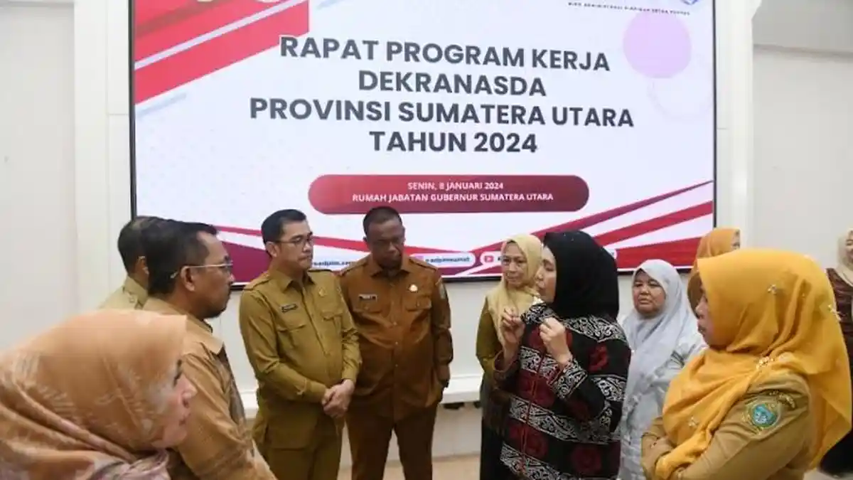Rapat Pembukaan Program Kerja Tahun 2024, Pj Ketua Dekranasda Harapkan UKM Sumut Naik Kelas