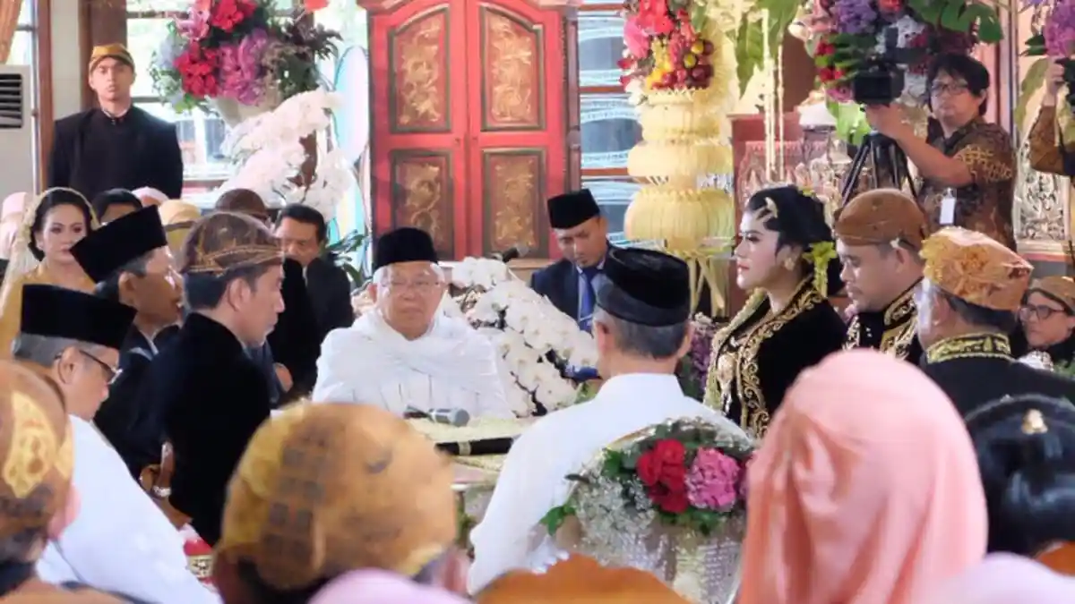 Inilah Doa Presiden Joko Widodo di Twitter, Pasca Bobby Nasution Mengucap Ikrar Ijab Qabul