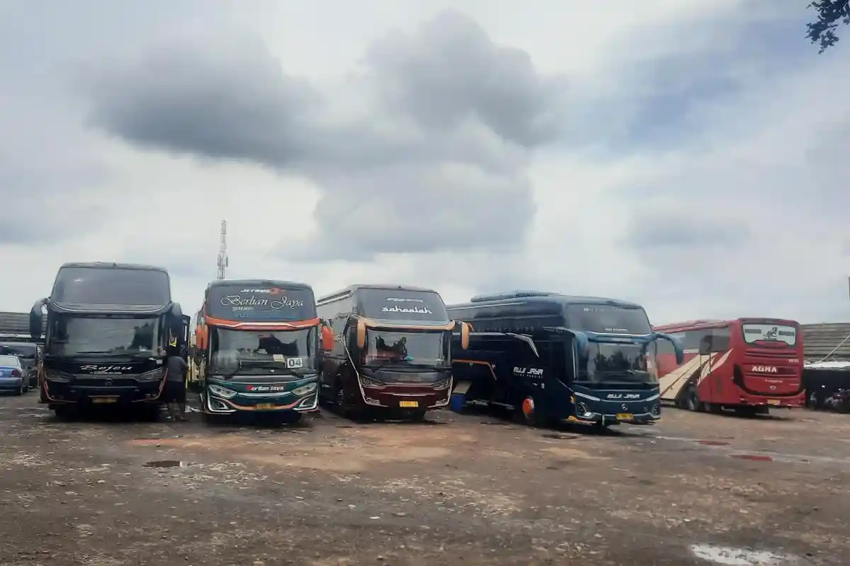 Jelang Puncak Arus Mudik Lebaran, Pemudik di Terminal Parung Bogor Meningkat, Begini Kondisinya