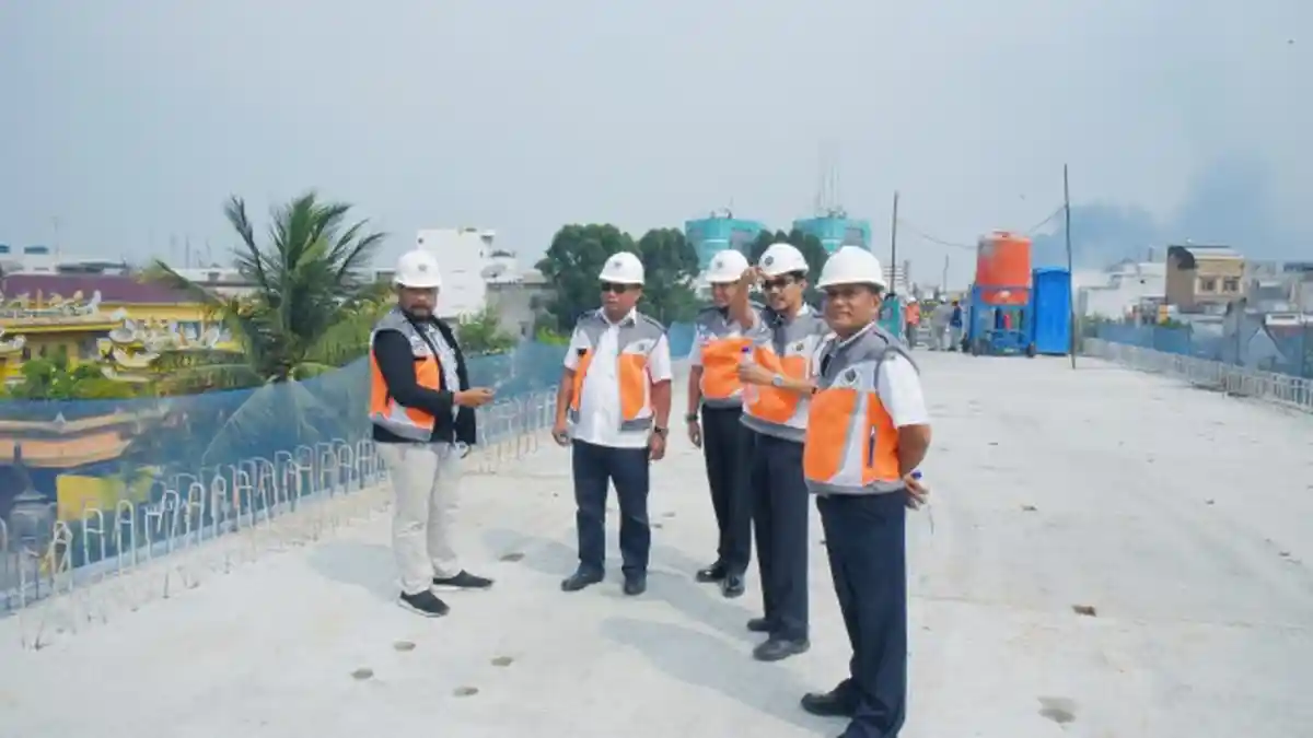 Komisi V DPR Tinjau K2 Proyek Di Sumut