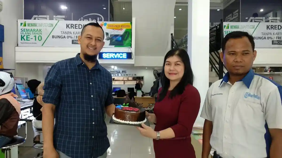 Serba Lengkap, Menara Computer Hadirkan Berbagai Merek Laptop dan Gadget