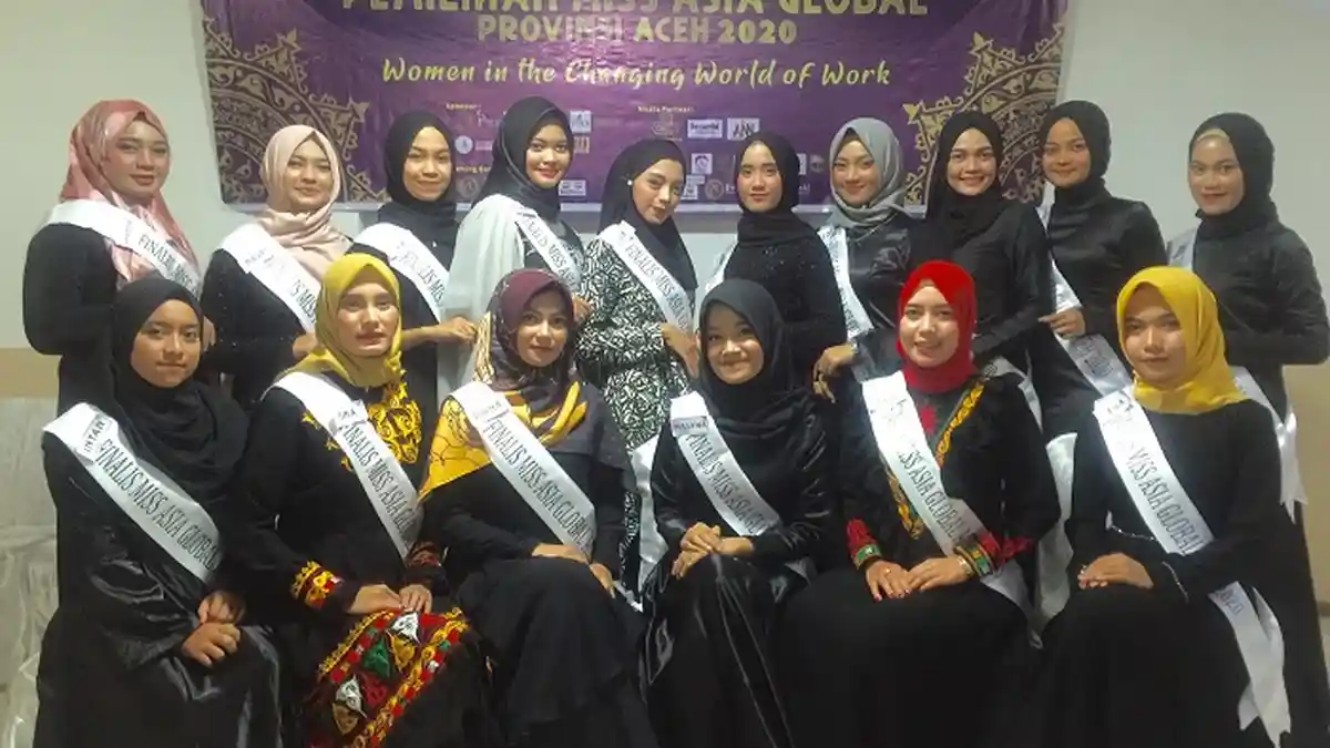 Hari Kedua Karantina, Ini Agenda 16 Finalis Miss Asia Global Aceh