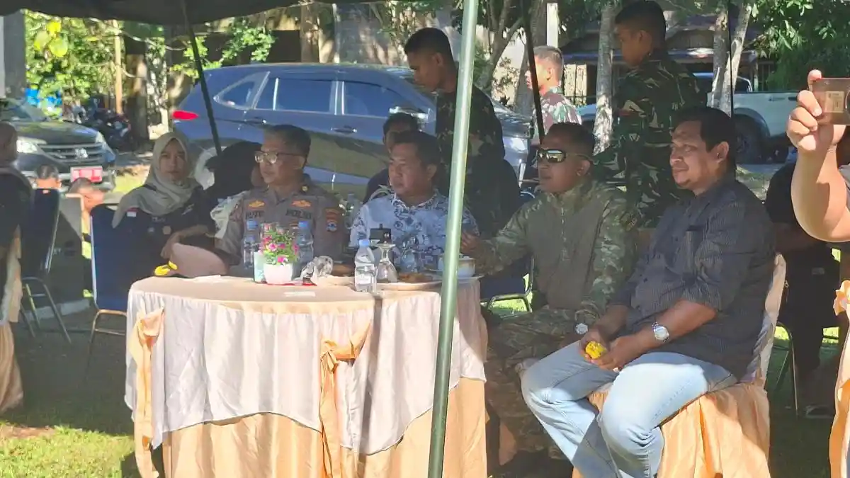 Danyonif TP 829/Bumi Antaluddin Coffee Morning Bersama Jajaran Pemda dan Forkopimda HSS