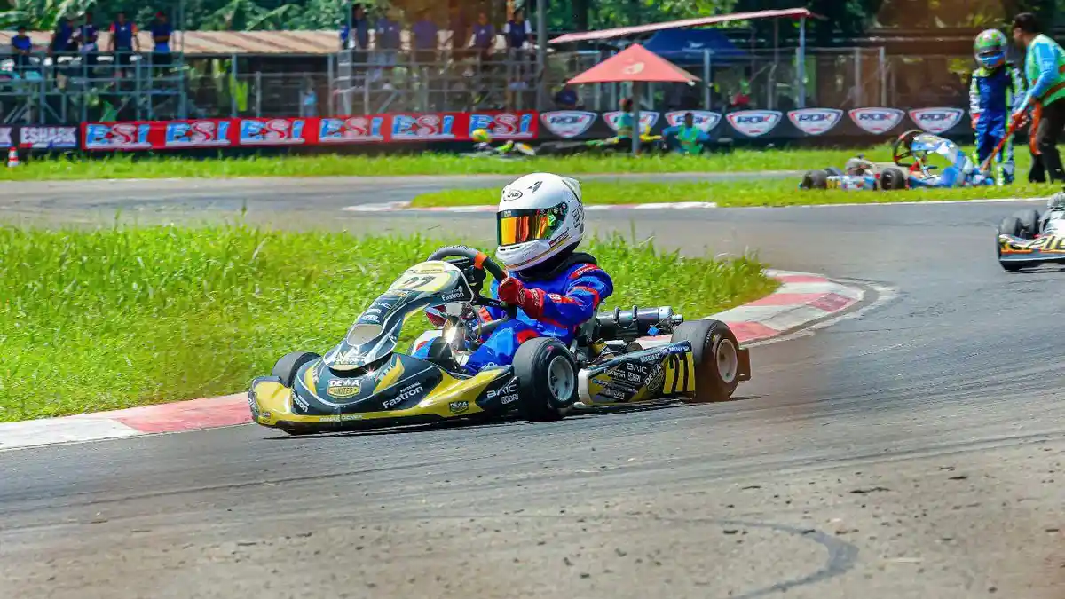 Start dari P10, Pebalap Muda Morgan Sonmoahi Naik Podium di Sentul