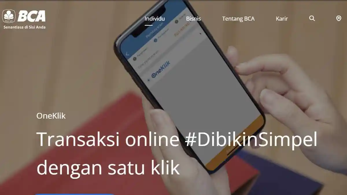 Cara Daftar, Atur Limit, dan Blokir Sementara Akun BCA OneKlik lewat BCA Mobile