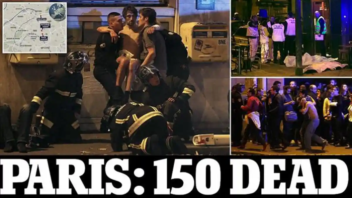 Bomber Paris Pakai Rompi Peledak Buatan Tangan Profesional