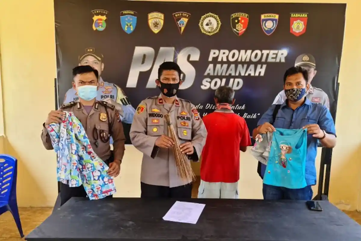 Pria di Bekri Lampung Tengah Rudapaksa Putri Semata Wayangnya Selama 2 Tahun, Korban Takut Dipukuli