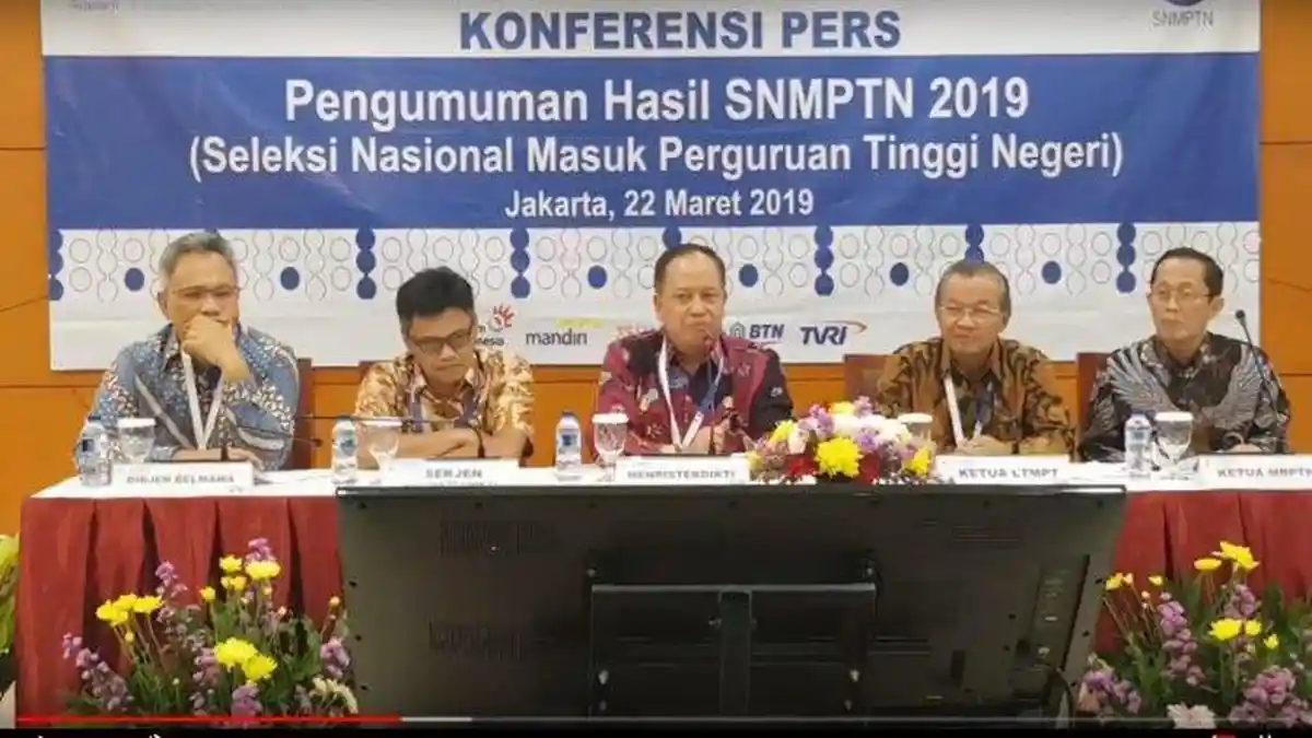 Jadwal Resmi SNMPTN 2020: Registrasi Akun Mulai 2 Desember 2019