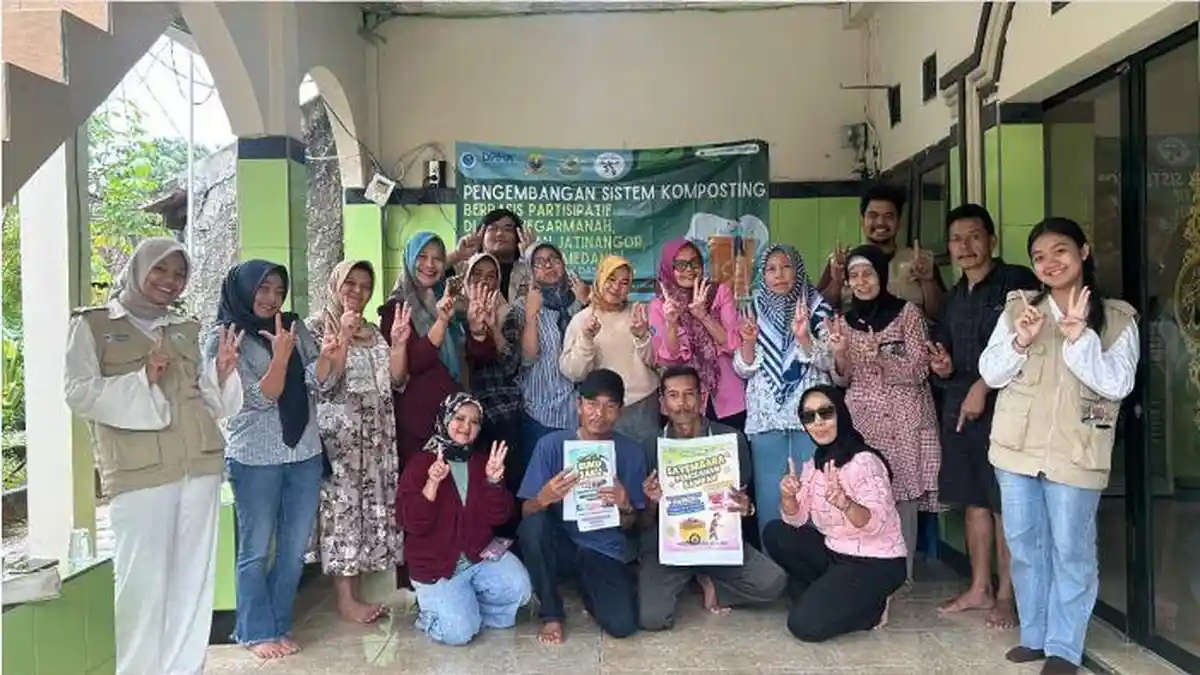 ITB Kembangkan Sistem Komposting Partisipatif di Desa Hegarmanah Dukung Konservasi DAS Citarum