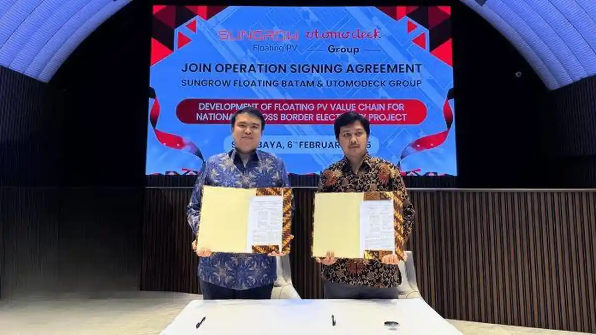 Ekspansi ke Industri PLTS Terapung, Utomodeck Bangun Dua Pabrik di Batam dan Surabaya