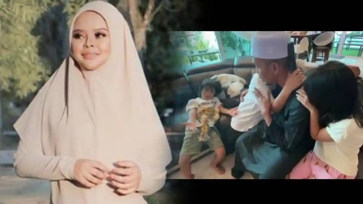 Tawa Jadi Tangis, Momen Anak-anak Siti Sarah Tahu Ibu Wafat dari Video Youtube, 'Ibu Dah Tak Ada?'
