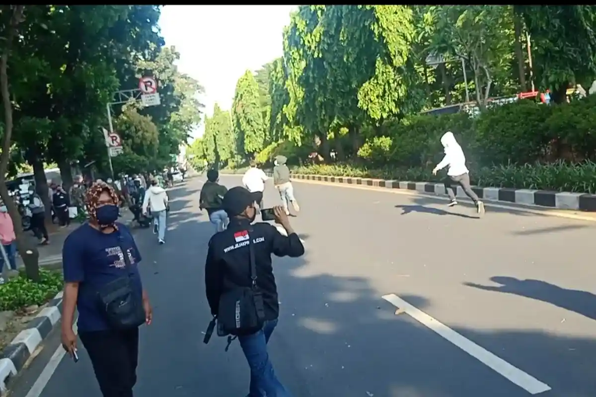 Momentum Saat Pendemo Gatot Nurmantyo Kocar-kacir Diserbu FKPPI
