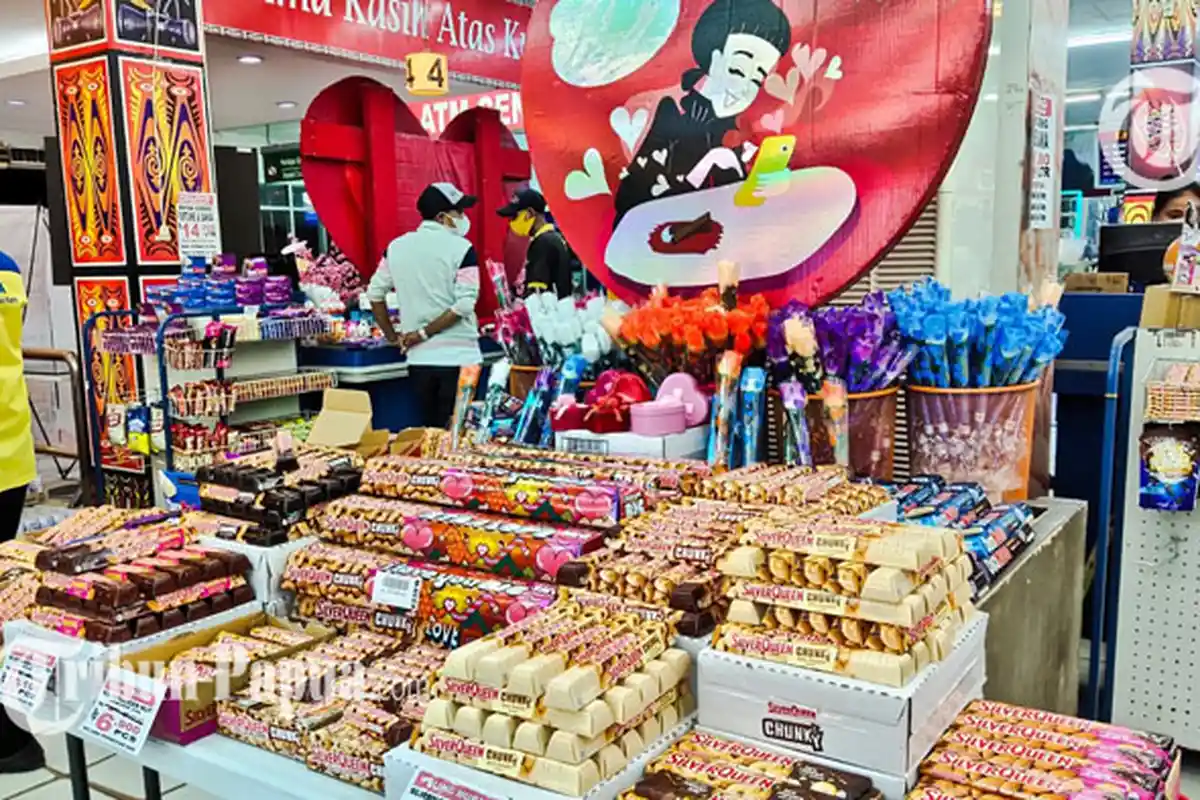 Jelang Valentine's Day, Pusat Perbelanjaan di Jayapura Hadirkan Paket ‘Kasih Sayang’