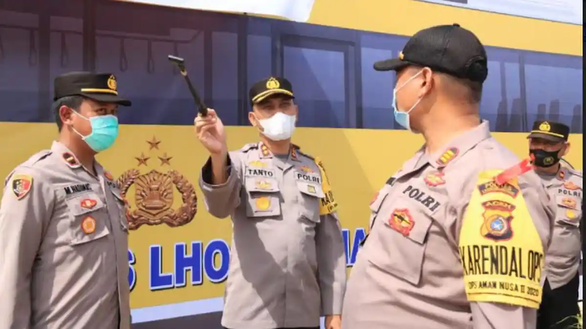 Kapolres Lhokseumawe Cek Kesiapan Pos Pengamanan dan Pos Pelayanan Ops Lilin Seulawah 2020