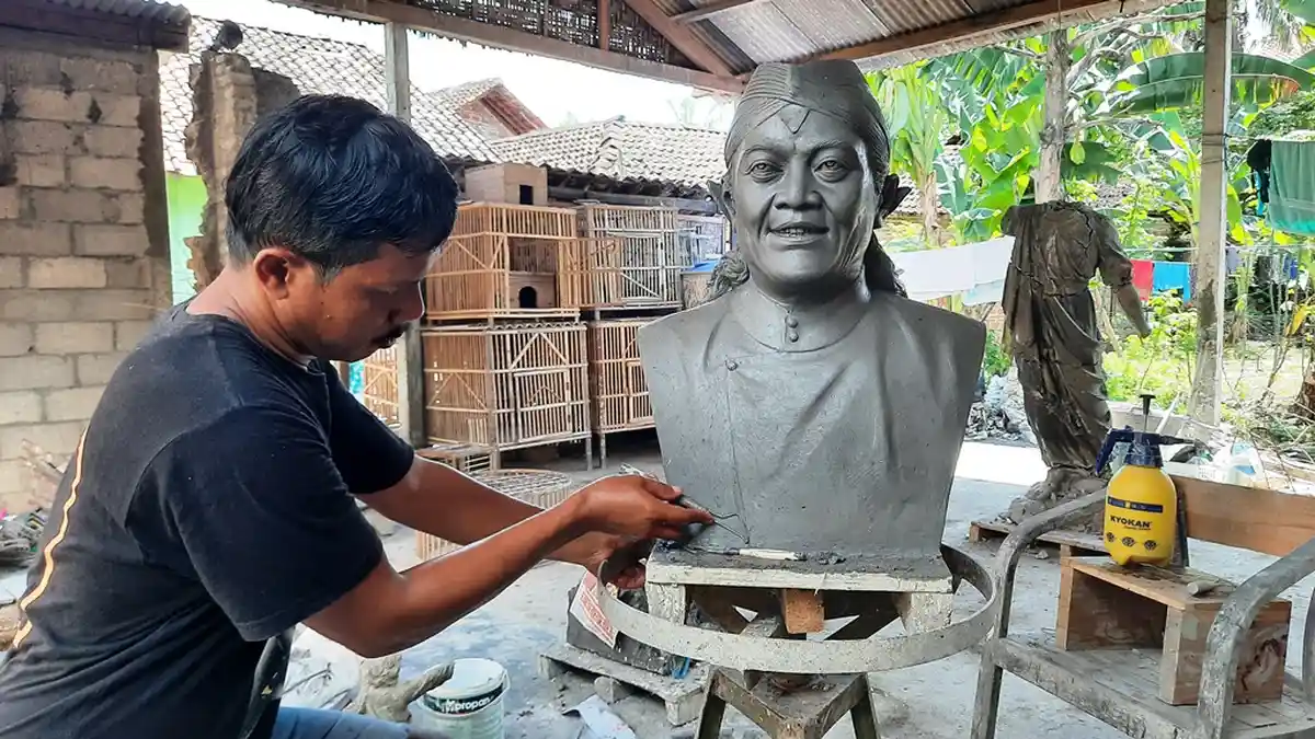 Tiga Patung Didi Kempot Buatan Bantul Dijadwalkan Selesai Setelah Lebaran