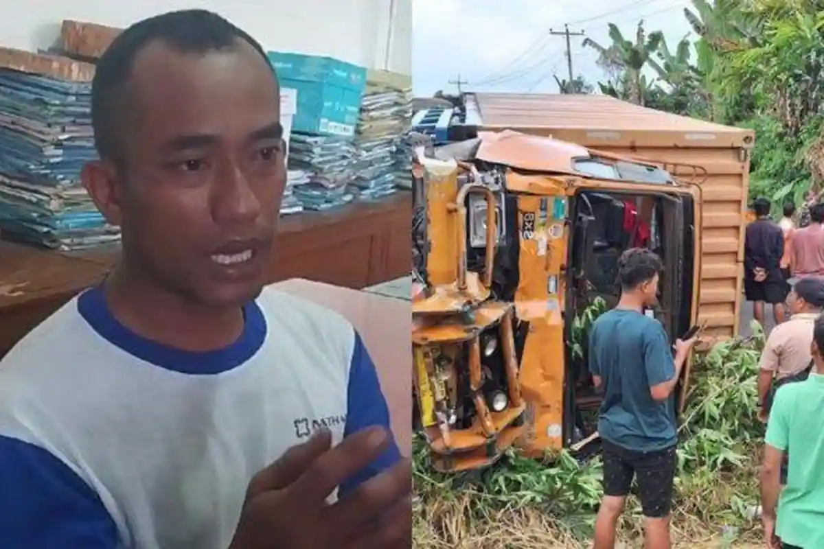 Sopir Truk yang Angkut Galon Air Pemicu Kecelakaan di Simalungun Positif Gunakan Narkoba