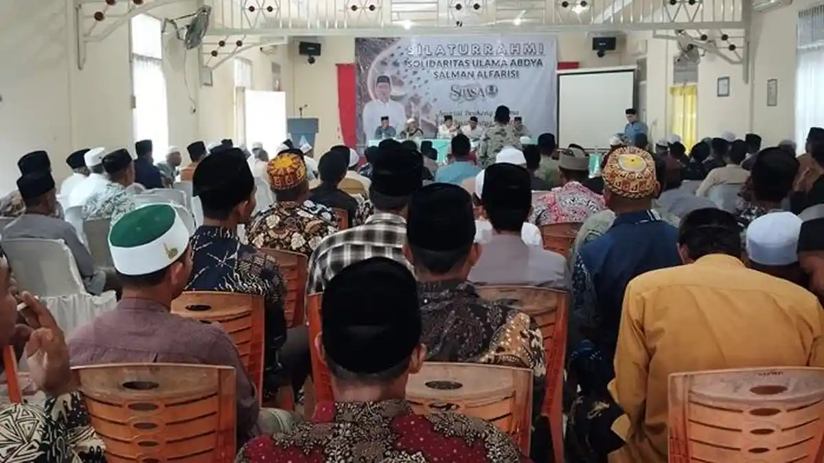 Teungku dan Ulama di Abdya Gelar Silaturahmi dengan Salman Alfarisi