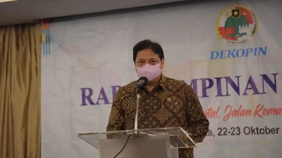 Menko Airlangga: Digitalisasi Penting untuk Dorong Pengembangan dan Modernisasi Koperasi